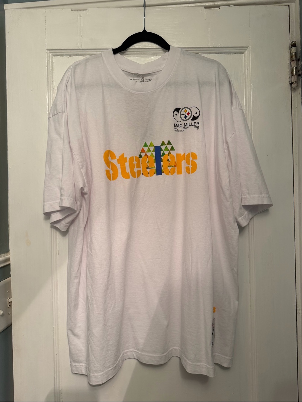 Mac Miller Blue Slide Park x Steelers NFL Draft Tee
